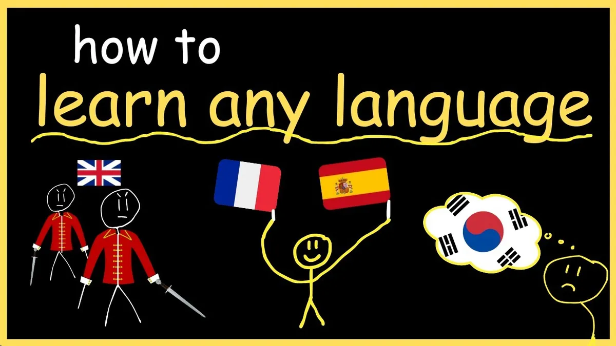 learning a new language is easy, actually